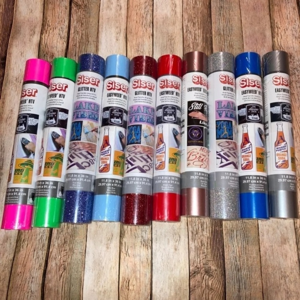 Sisser HTV Set of 10 Rolls